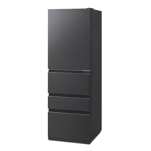 アイリスオーヤマ 冷蔵庫 371L ブラック 自動霜取り 二段冷凍室 幅60cm 新生活 二人暮らし IRSN-37A-B